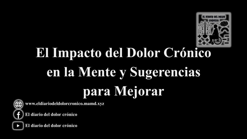 El Diario del Dolor Crónico